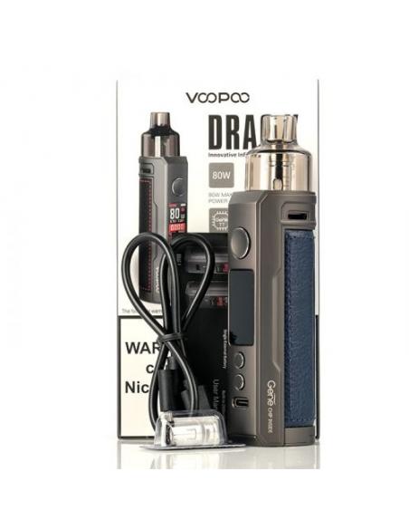 Sigaretta elettrica Voopoo Drag X Mod Pod, 4,5 ml, batteria 18650, colore  Dark Knight, senza nicotina, no E-Liquid : : Salute e cura della  persona