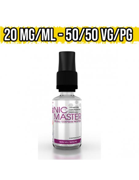 Nicotina in Base Neutra 50VG / 50PG 10 ml Nic Master