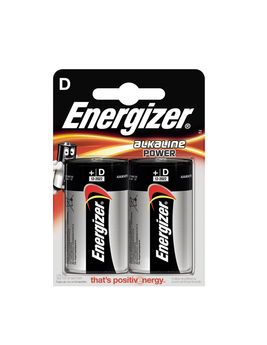 Chargeur Mini Energizer + 2 piles AA-LR6 incluses]