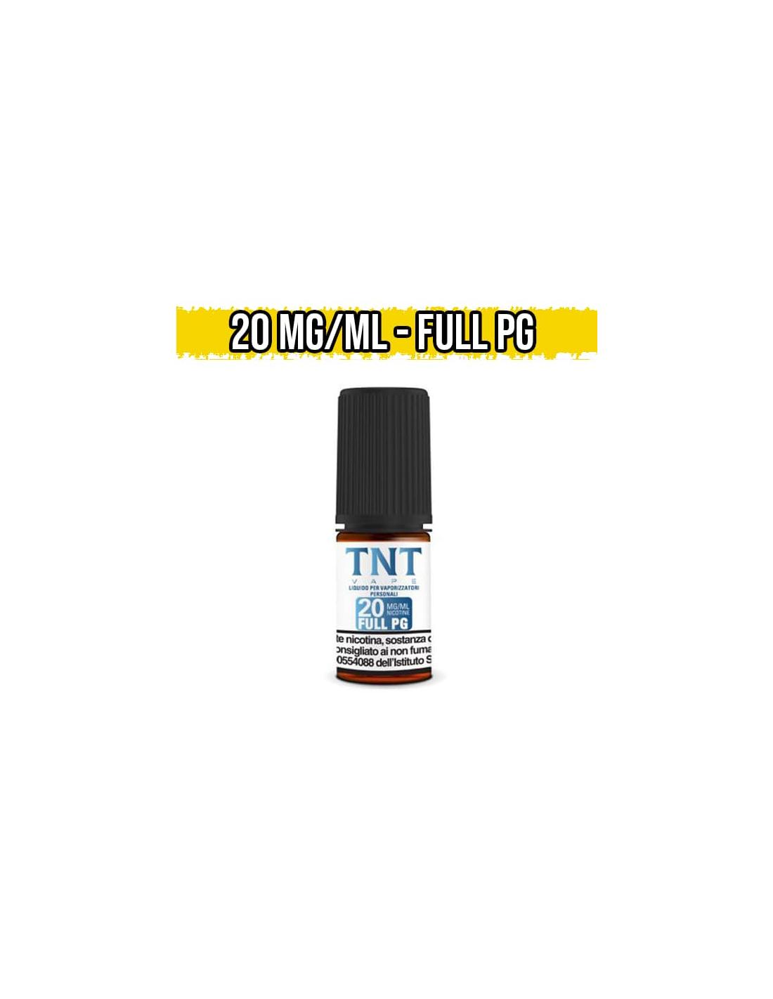 Nicotine 20 mg TNT Vape Full PG 10ml