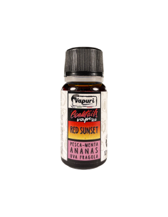 Red Sunset Cocktails Vapurì Aroma Concentrato 12ml Pesca Menta