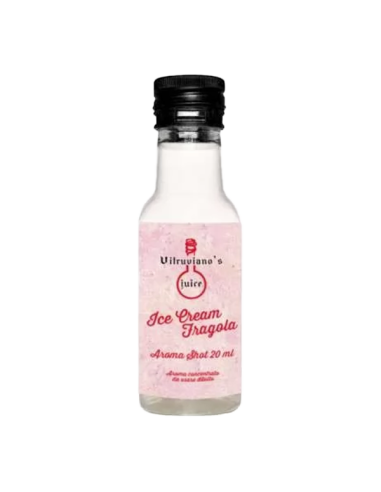 Ice Cream Strawberry Vitruviano's Juice Liquido Shot 20ml