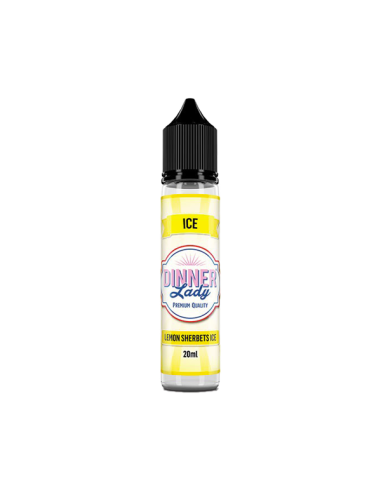 Lemon Sherbets Ice Dinner Lady Liquid Shot 20ml