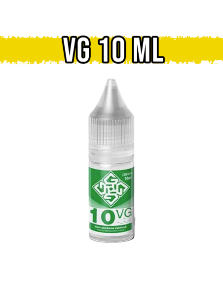 Glicerina Vegetale con Ago Glowell 10ml Full VG