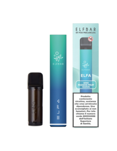 ELFA Elfbar Ricaricabile Kit Aurora Blue