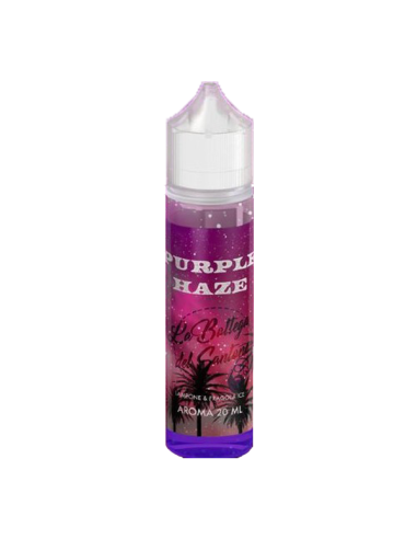 Purple Haze Bottega del Santone Svapem Liquido Shot 20ml Raspberry Strawberry Ice