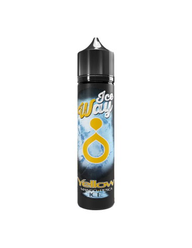 Yellow Ice Way Blendfeel Liquid Shot 30ml Mango Peach Ice.