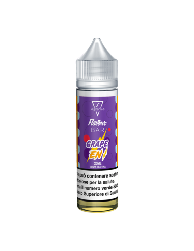 Grape Energy Flavour Bar Suprem-e Liquido Shot Mix 20ml