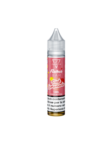 Pink Lemonade Flavour Bar Suprem-e Liquido Mini Shot Mix 10ml