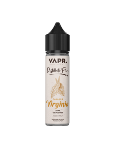 Virginia Pure Distilled VAPR. Liquid Shot 25ml Organic...