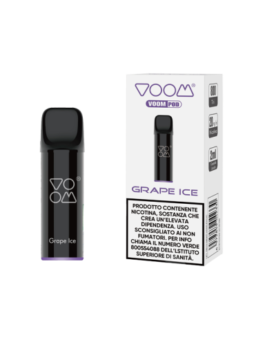 Grape Ice VOOM Pod Precaricata 2ml