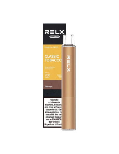 MagicGo classic Tobacco Relx sigaretta elettronica Usa e Getta