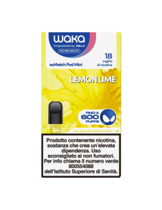 Lemon Lime Waka SoMatch Pod Precaricata Relx 2ml