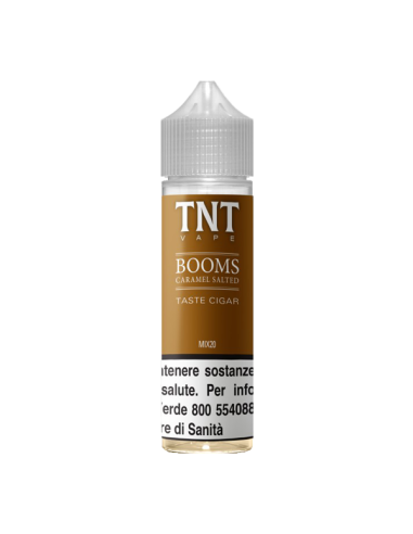 Booms Caramel Salted TNT Vape Liquido Mix and Vape 20ml