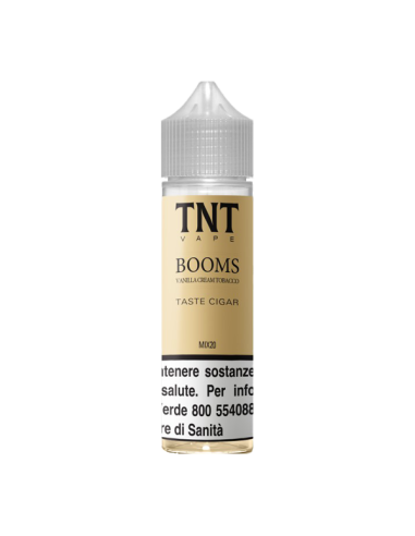 Booms VCT Vanilla Cream Tobacco TNT Vape Liquido Shot 20ml Tabacco Crema Vaniglia