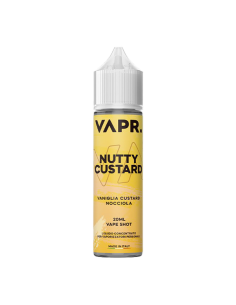 Nutty Custard VAPR. Liquido Shot 20ml Hazelnut Vanilla