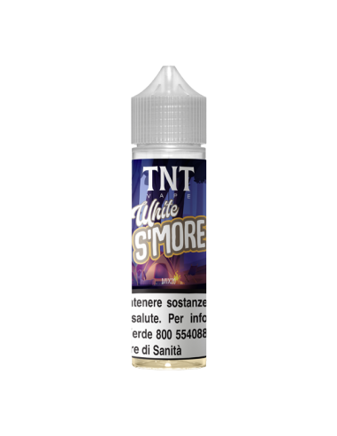 White S'More TNT Vape Liquido Shot 20ml Cracker Marshmallow