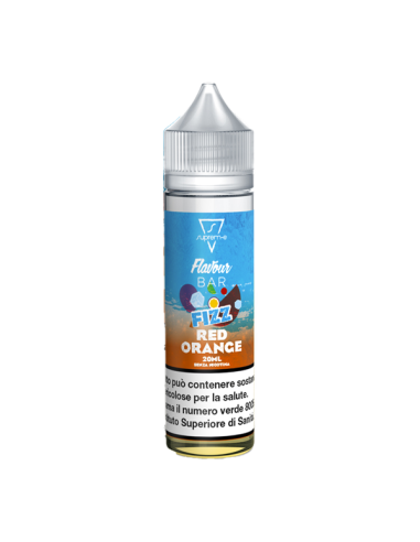 Fizz Red Orange Flavour Bar Suprem-e Liquido Shot Mix 20ml