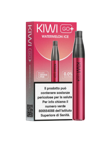 Kiwi Go+ sigaretta elettronica con Pod Precaricata Watermelon Ice