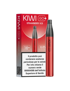 Kiwi Go+ sigaretta elettronica con Pod Precaricata strawberry ice