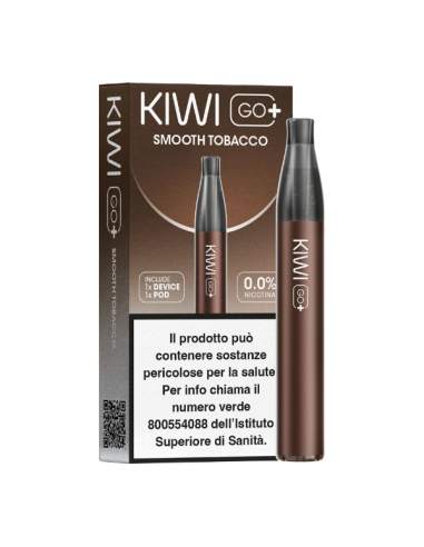 Kiwi Go+ sigaretta elettronica con Pod Precaricata smooth tobacco