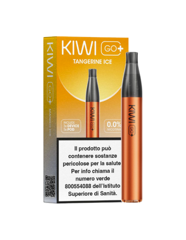 Kiwi Go+ sigaretta elettronica con Pod Precaricata tangerine ice