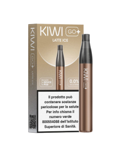 Kiwi Go+ sigaretta elettronica con Pod Precaricata   latte ice