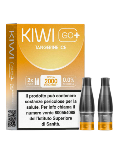 Tangerine Ice Kiwi GO+ Pod Precaricate Kiwi Vapor 2ml