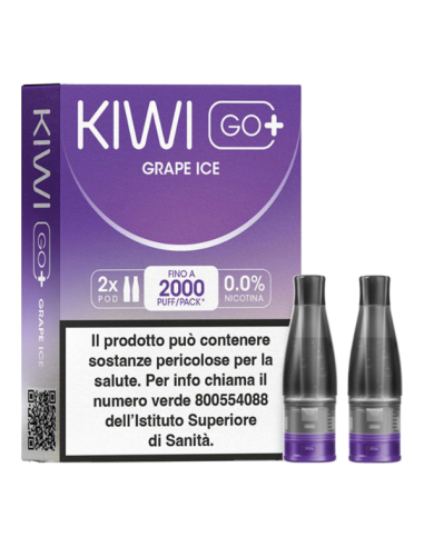 Grape Ice Kiwi GO+ Pod Precaricate Kiwi Vapor 2ml