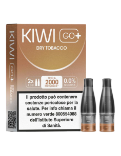 Dry Tobacco Kiwi GO+ Pod Precaricate Kiwi Vapor 2ml