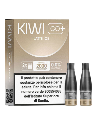 Latte Ice Kiwi GO+ Pod Precaricate Kiwi Vapor 2ml