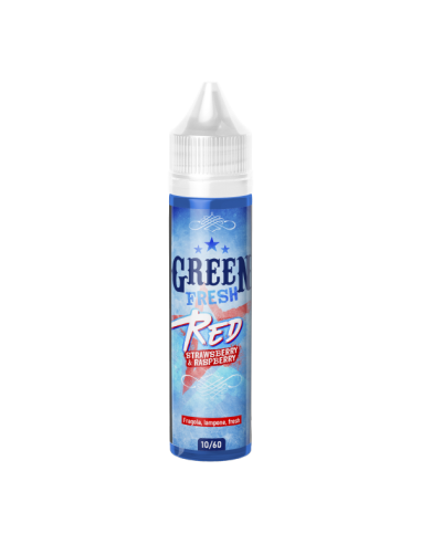 Red Green Fresh Eliquid France Liquido Shot 10+50