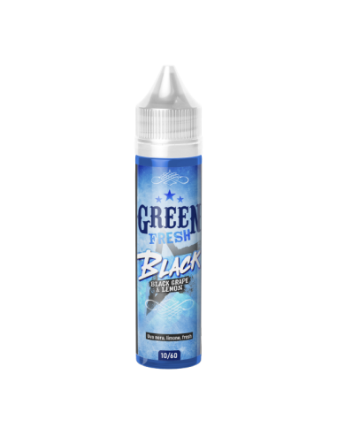 Black Green Fresh Eliquid France Liquido Shot 10+50