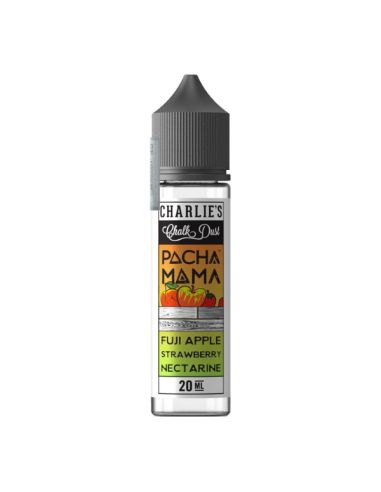 Fuji Apple Strawberry Nectarine Pacha Mama Charlie's Chalk Dust Liquido Shot 20ml