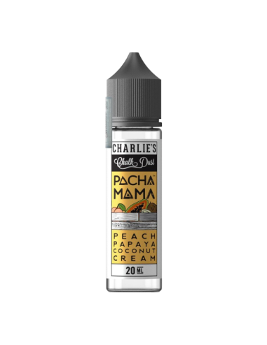 Peach Papaya Coconut Cream Pacha Mama Charlie's Chalk Dust Liquido Shot 20ml