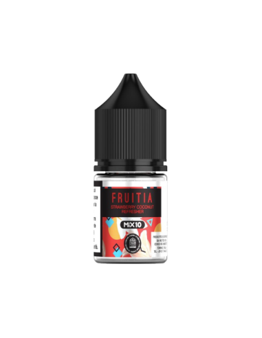 Fruitia Strawberry Coconut Refresher Fresh Farms Aroma Mini Shot 10ml Strawberry Coconut.