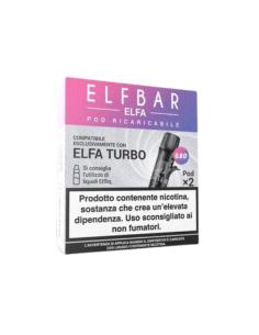 ELFA Turbo Pod 0.8 ohm Elfbar Cartuccia Ricambio 2ml