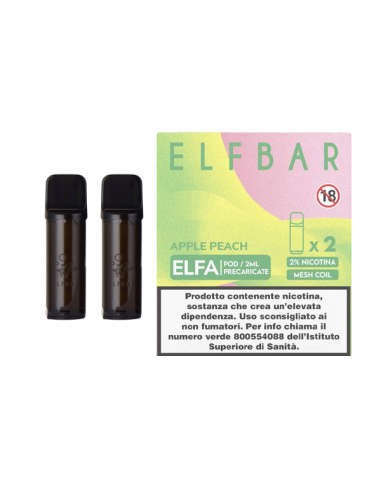 Apple Peach ELFA Pod Precaricate Elf Bar 2ml