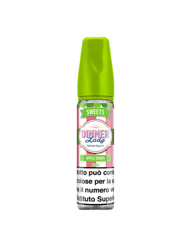 Apple Sours Ice Dinner Lady Liquido Shot 20ml