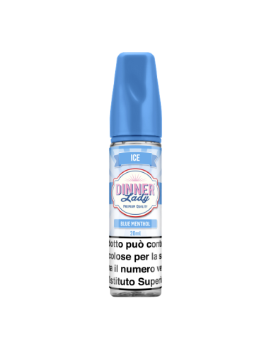 Blue Menthol Dinner Lady Liquido Shot 20ml