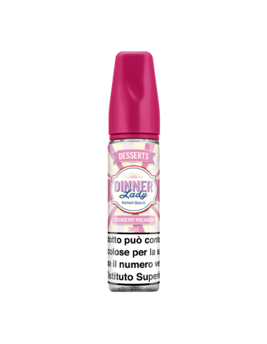 Strawberry Macaroon Dinner Lady Liquido Shot 20ml