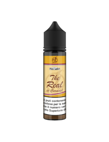 The Real is Caramel High Voltage Flavourart Liquido Shot 20ml