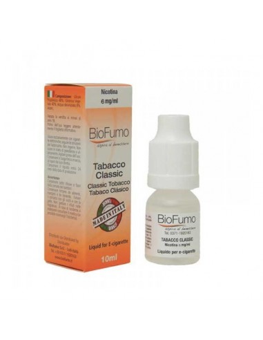 Tabacco Classic Biofumo Ready-to-use Liquid 10 ml