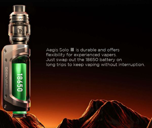 Aegis Solo 3 Geekvape Kit single battery 18650