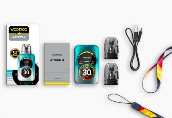 argus a voopoo kit contenuto della confezione